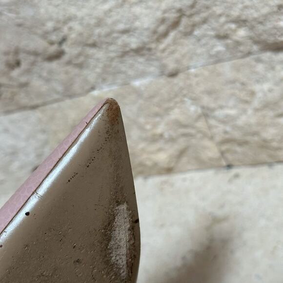 Valentino Garavani Rockstud Grainy Leather 100mm Pump Water Rose - Picture 12 of 16